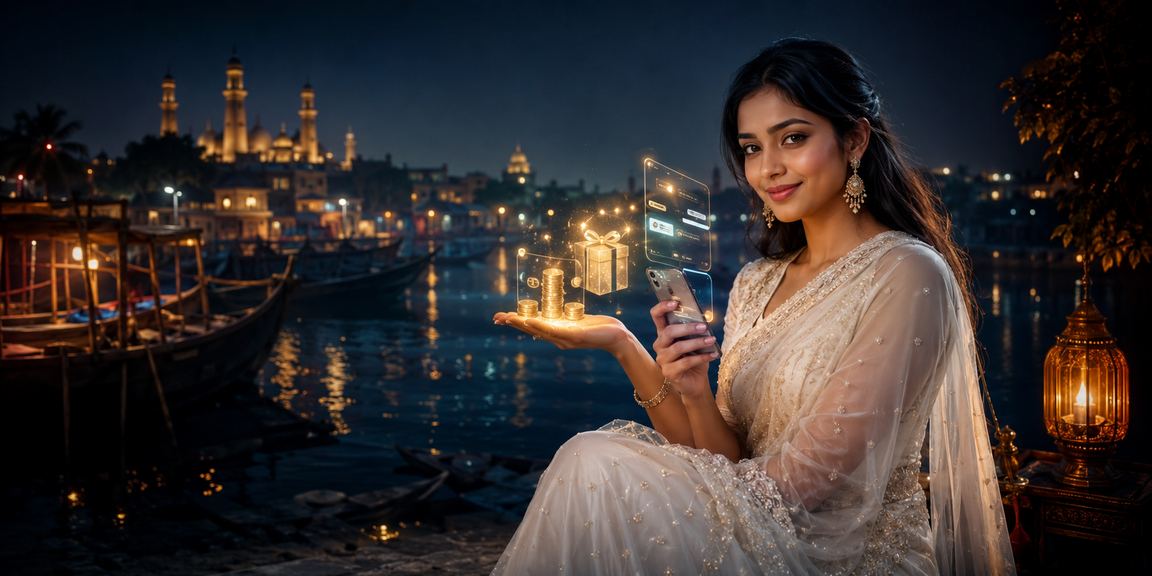 খুলনার একজন বাংলাদেশি খেলোয়াড় মোবাইলে ক্যাসিনো গেম উপভোগ করছেন